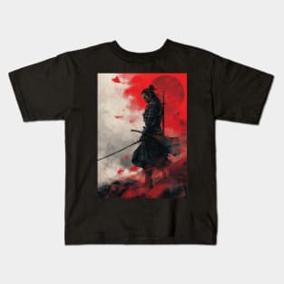 Samurai Red Kids T-Shirt